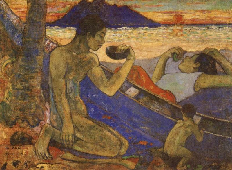 Paul Gauguin The Dug-Out china oil painting image